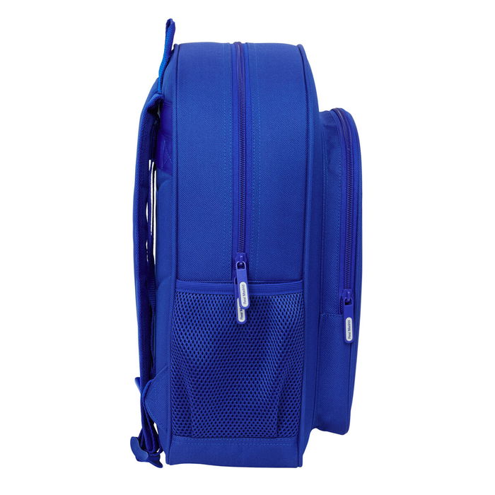 Mochila Escolar Real Madrid C.F. Azul 32 x 38 x 12 cm