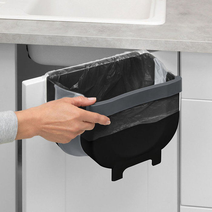 Wenko Cubo para puerta de armario plegable 5 l