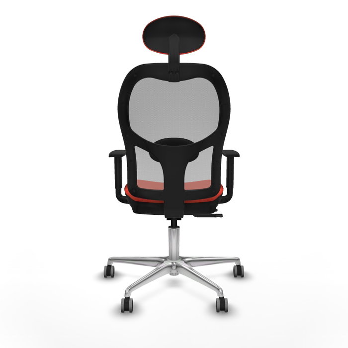 PIQUERAS Y CRESPO Silla de oficina Jorquera Naranja oscuro y Gris PIQUERAS Y CRESPO Silla de oficina Jorquera Naranja oscuro y Gris