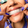 Pop. Tiras Blanqueadoras Dentales Sabor Manzana 7 unid. con Tecnología PAP - Blancoqueamiento Profesional Sin Peróxido, Sin Sensibilidad, Refuerza Esmalte
