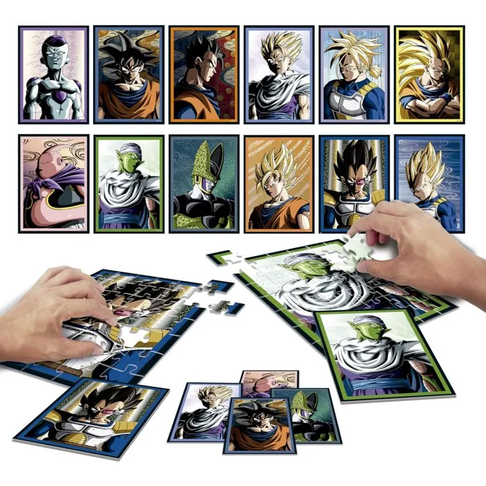 Puzzle Educa Batalla Dragon Ball Z (12 Unidades)