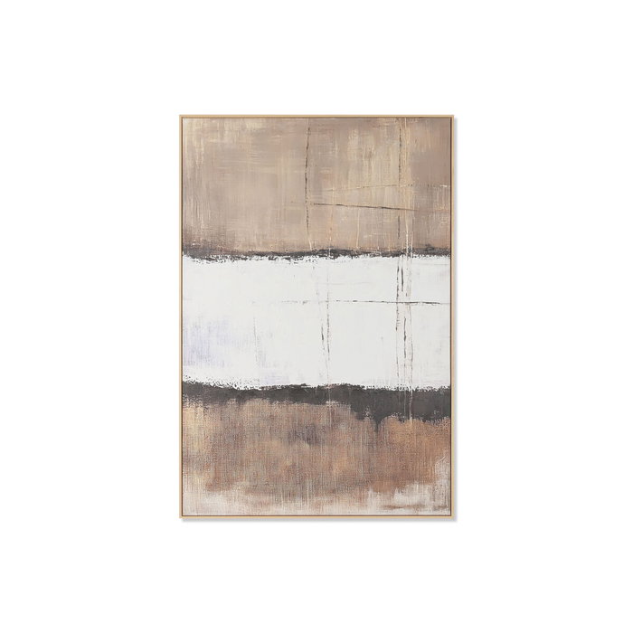 DKD Home Decor Cuadro Lienzo Técnica Mixta con Marco de Madera 123x4x183 DKD Home Decor Cuadro Lienzo Técnica Mixta con Marco de Madera 123x4x183