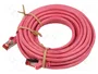 GOOBAY Cable de Red Patch Cord Cat 6 S/FTP 7,5m Rosa