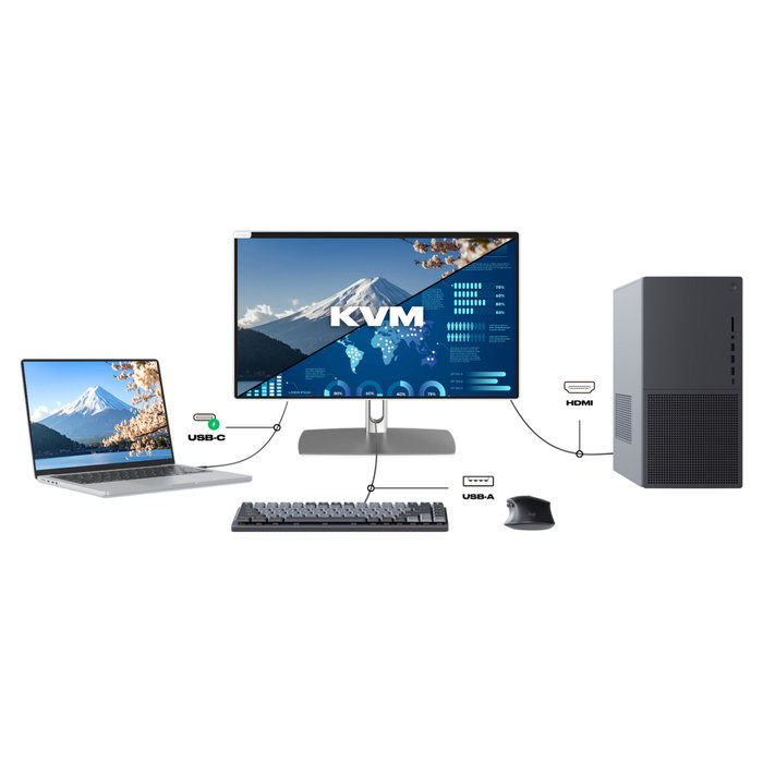 JAPANNEXT Monitor Táctil Full HD 21,5 pulgadas JN-IPS2152FHDR-C65W-FLD-T Gris de 54,6 cm