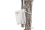 DKD Home Decor RENO LED MIMBRE 33X14X60 BLANCO