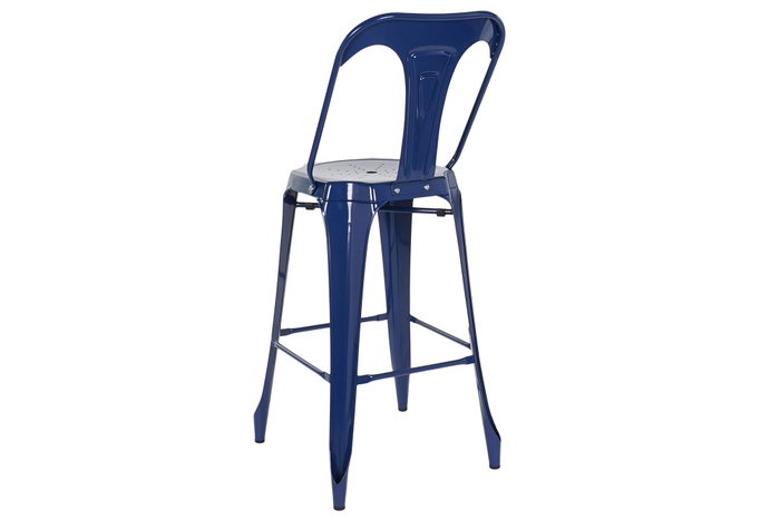 DKD Home Decor Taburete Loft Azul 48 x 113 x 44 cm (2 Unidades)