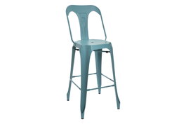 DKD Home Decor Taburete Loft Azul 48 x 113 x 44 cm (2 Unidades)