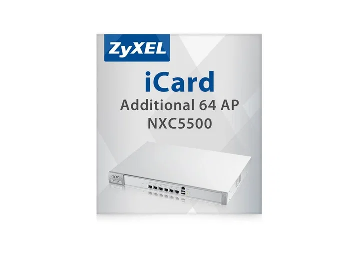 ZYXEL E-ICARD 64 AP NXC5500 LICENSE ZYXEL E-ICARD 64 AP NXC5500 LICENSE