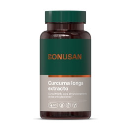 Bonusan Curcuma Longa Extracto 60 Cápsulas