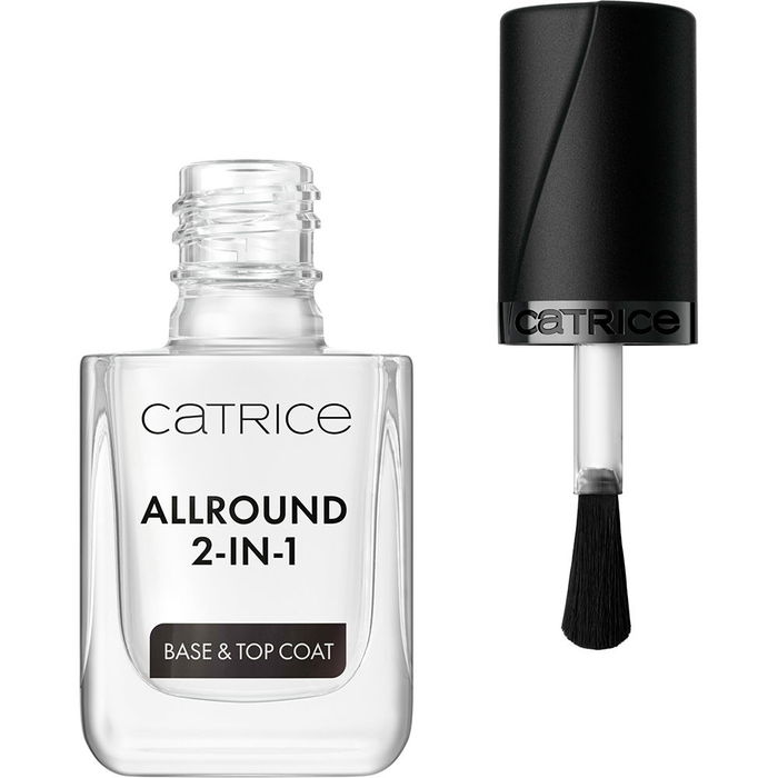 Catrice Allround 2-in-1 Base y Top Coat para Uñas - 10,50 ml