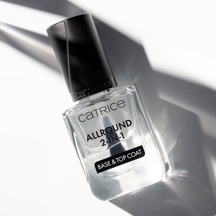 Catrice Allround 2-in-1 Base y Top Coat para Uñas - 10,50 ml