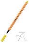 Stabilo Point 88 Amarillo Limón 0,4 mm Caja de 10 unidades
