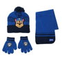 Cerdá Conjunto de Gorro, Guantes y Bufanda Paw Patrol Azul