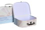 DKD Home Decor Caja Playa 23 Ambiente Kids Multicolor Set 3 Piezas 28 x 9.5 x 20 cm Carton Metal