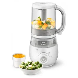 Philips Avent Robot de cocina 4 en 1 AVE8710103870876: cocina al vapor, mezcla, calienta y descongela