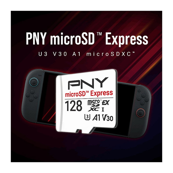 PNY microSD Express 128 GB Blanco