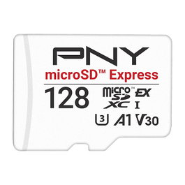 PNY 128GB microSD Express Tarjeta de Memoria