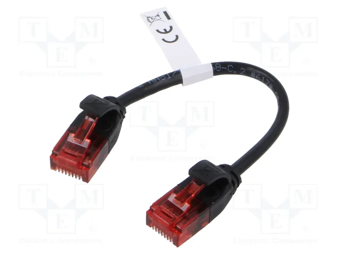 GOOBAY Patch Cord Cat 6 U/UTP 0,15m Negro GOOBAY Patch Cord Cat 6 U/UTP 0,15m Negro