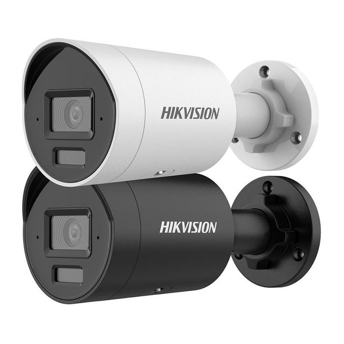 Hikvision DS-2CD2043G2-LI2U Cámara de red tipo bala 4 MP Acusense Smart Hybrid Light, 2.8mm, Negro