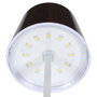 Home Deco Factory Lámpara LED Táctil Efecto Wengué - Funciona sin Cables, 3 Intensidades, 12 LED