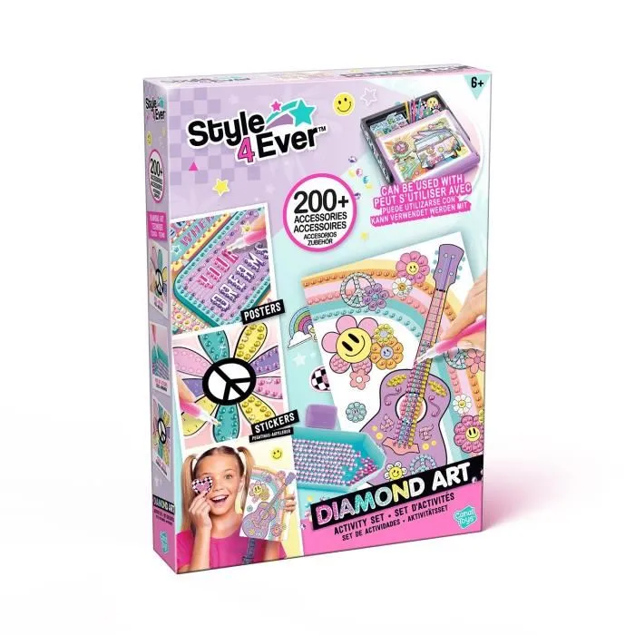 Canal Toys STYLE 4 EVER Kit Diamant'art Compatible con Caja LED Diamond Art OFG 321