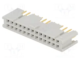 3M Conector IDC hembra de 26 pines recto THT