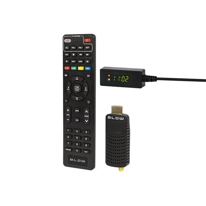 Blow 7000FHD - Sintonizador DVB-T2 Mini H.265 para Televisión Digital en Alta Definición