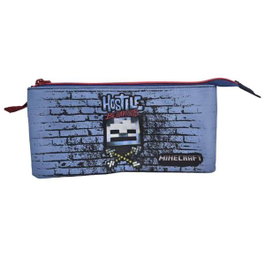 Toybags Estuche Triple Minecraft Hostile Behaviour
