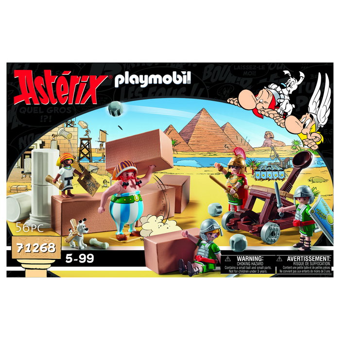 Playmobil 71268 Numerobis y la Batalla del Palacio - Figura de Playmobil Astérix, Obélix y Cleopatra, Idioma: Multilenguaje