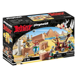 Playmobil 71268 Numerobis y la Batalla del Palacio - Figura de Playmobil Astérix, Obélix y Cleopatra, Idioma: Multilenguaje