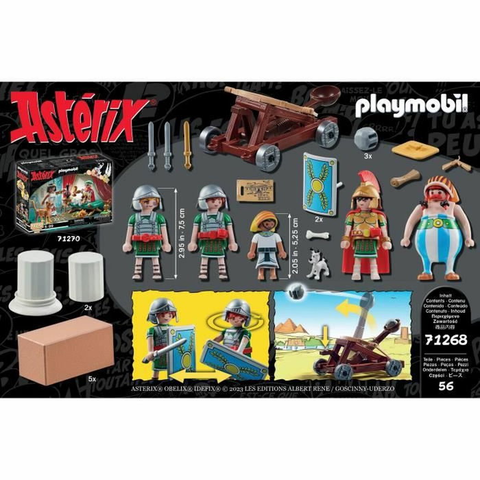 PLAYMOBIL Astérix: Numerobis y la batalla del palacio 71268
