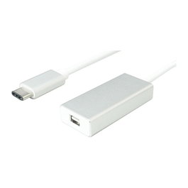 VALUE Adaptador USB Tipo C a Mini DisplayPort v1.2 Blanco