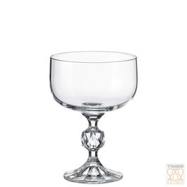 Crystalite Bohemia Sterna Copa Cava Baja 200 Ml (6 Unidades)