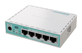 MikroTik hEX Router Gigabit Ethernet Blanco