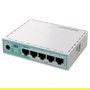 MikroTik RouterBOARD E50UG. hEX. Router con 5x Puertos Gigabit Ethernet, USB, micro SD