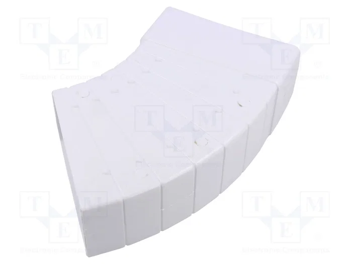 DOSPEL S.A. Codo plano horizontal 110x55mm DOSPEL S.A. Codo plano horizontal 110x55mm