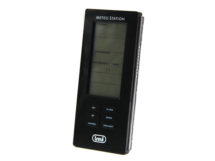 Trevi Estación Meteorológica ME 3108 RC con Sensor Externo, Color Negro Trevi Estación Meteorológica ME 3108 RC con Sensor Externo, Color Negro