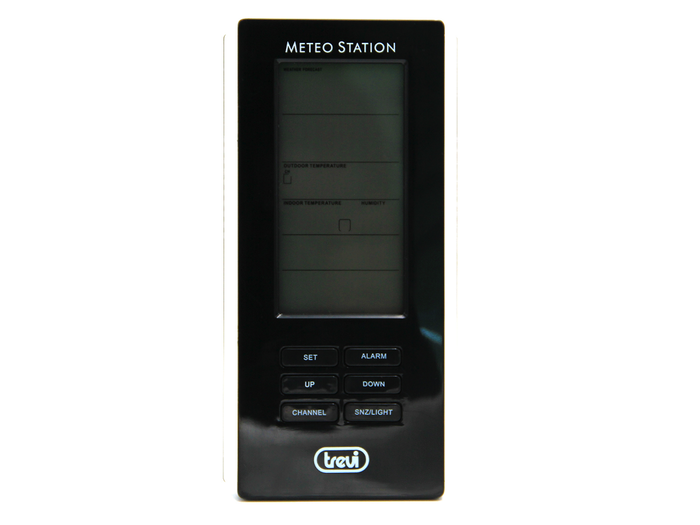 Trevi Estación Meteorológica ME 3108 RC con Sensor Externo, Color Negro Trevi Estación Meteorológica ME 3108 RC con Sensor Externo, Color Negro