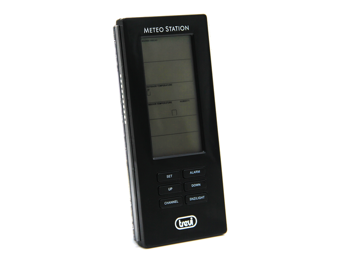 Trevi Estación Meteorológica ME 3108 RC con Sensor Externo, Color Negro Trevi Estación Meteorológica ME 3108 RC con Sensor Externo, Color Negro