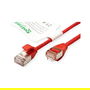 ROLINE GREEN Patchkabel Cat.6A U/FTP 0,5m rojo, 10GBase-T, LSOH, clase EA, RJ45 macho (ref. 21.44.3312)