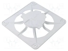 ORNO Rejilla de ventilación blanca 120x120x10mm