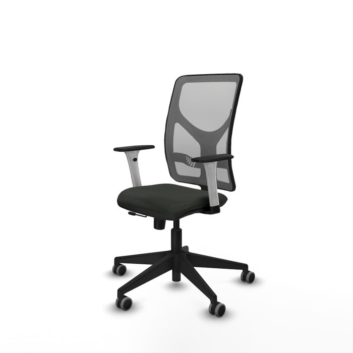 PIQUERAS Y CRESPO Silla de oficina Motilla con mecanismo Sincro/Traslack, Negro y Gris PIQUERAS Y CRESPO Silla de oficina Motilla con mecanismo Sincro/Traslack, Negro y Gris