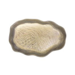 Summa Fuente Caracola de Gres, Diseño Mar Arena - 29.5x19 cm (Set de 6)