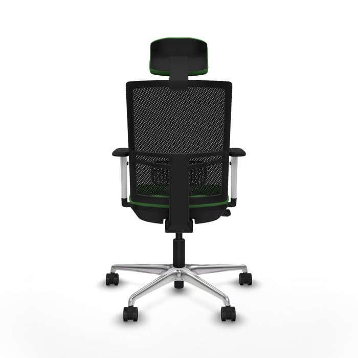 PIQUERAS Y CRESPO Silla de oficina Yunquera con mecanismo Sincro/Traslack Verde y Negro PIQUERAS Y CRESPO Silla de oficina Yunquera con mecanismo Sincro/Traslack Verde y Negro