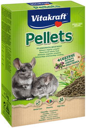 Vitakraft Pellets para Chinchillas 1kg - Alimento Completo Óptimo para Digestión