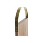 DKD Home Decor Set de 4 Tablas de Cortar de Acacia y Cuchillos