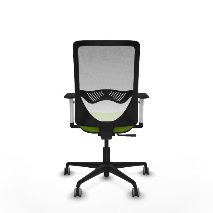 PIQUERAS Y CRESPO Silla de oficina Zulema con mecanismo Sincro, color Pistacho y Blanco PIQUERAS Y CRESPO Silla de oficina Zulema con mecanismo Sincro, color Pistacho y Blanco