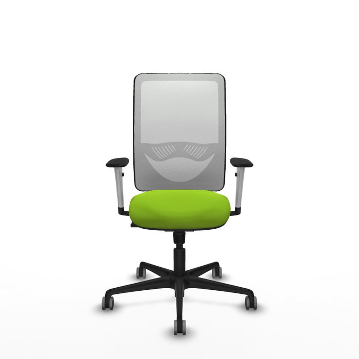 PIQUERAS Y CRESPO Silla de oficina Zulema con mecanismo Sincro, color Pistacho y Blanco PIQUERAS Y CRESPO Silla de oficina Zulema con mecanismo Sincro, color Pistacho y Blanco