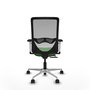 PIQUERAS Y CRESPO Silla de oficina Zulema Verde con Malla Gris
