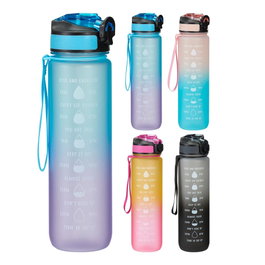 Basics Botella de deporte 1 l surtida